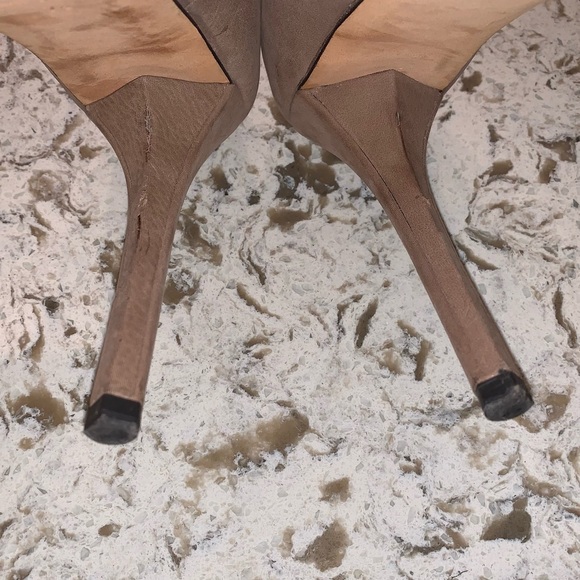 Brian Atwood Open Toe Platform Heels - size 37.5 - Picture 5 of 9